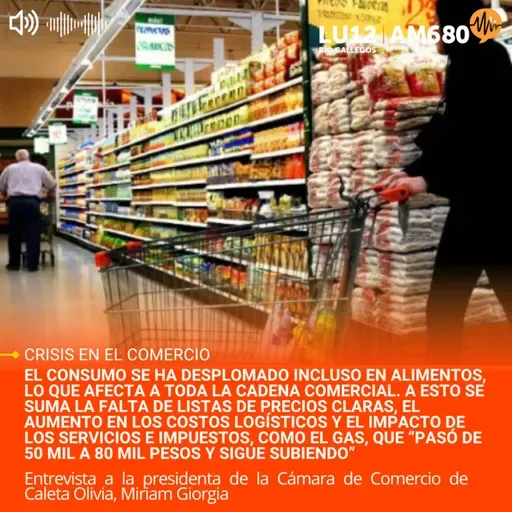 Comercios de Caleta Olivia en alerta: caen las ventas y crecen los cierres