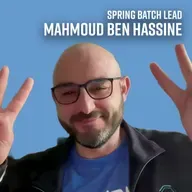 Spring Batch lead Mahmoud Ben Hassine