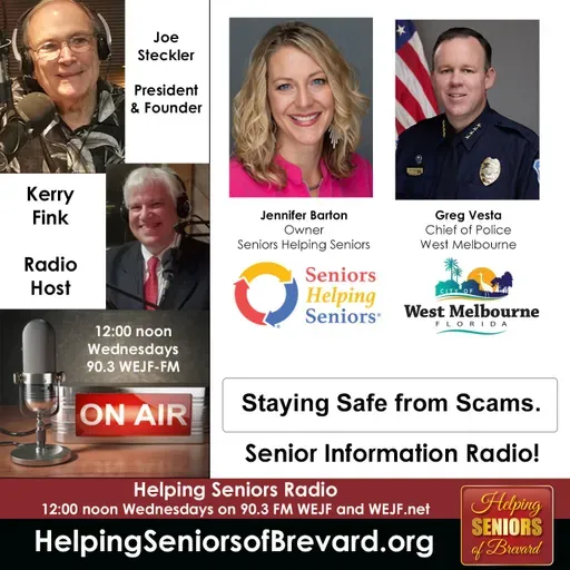 Staying Safe from Scams | Helping Seniors Radio Podcast