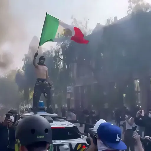 Episodio 1136: Protestas y Disturbios Los Ángeles California | Inmigración Ilegal | Veronica Flamenco y Luis Román