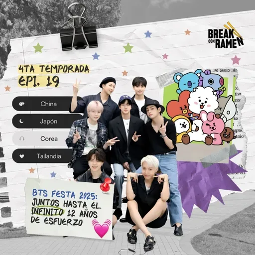 BTS FESTA 2025: Juntos Hasta el Infinito 12 AÑOS DE ESFUERZO - BREAK CON RAMEN - RADIO UPN 
