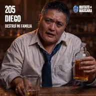 205. DESTRUÍ A MI FAMILIA POR MI ALCOHOLISMO / Diego / Quítate la máscara podcast