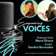 Sandra Bermudez with us at Empowering Voices