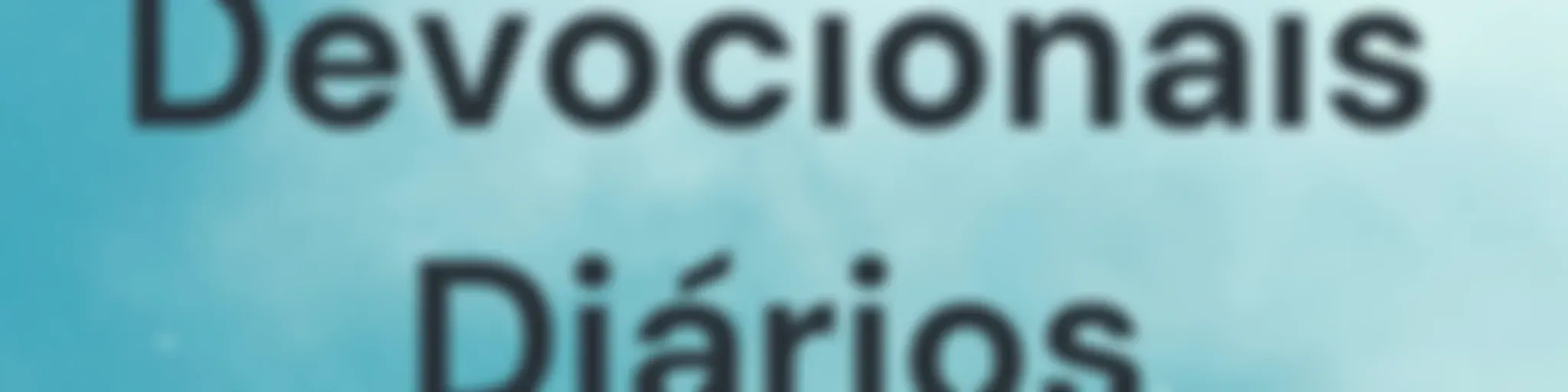 Devocionais Diários