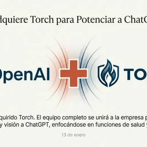 🏥 OpenAI adquiere Torch: El Futuro de ChatGPT Health