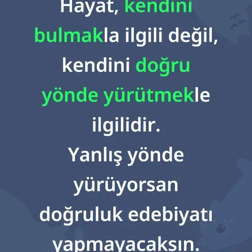 Doğruya Doğru De Eğriye Eğri