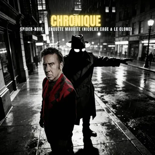 CHRONIQUE : SPIDER-NOIR, L'ENQUÊTE MAUDITE (Nicolas Cage & Le Clone) | Podcast Horreur