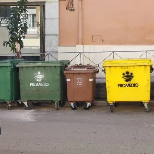 Casi dos mil kilos de residuos orgánicos se han recogido ya en los nuevos contenedores marrones en Guareña