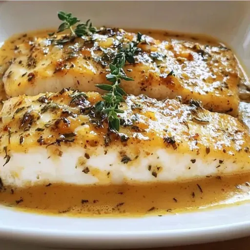 Filetto di merluzzo in salsa di senape