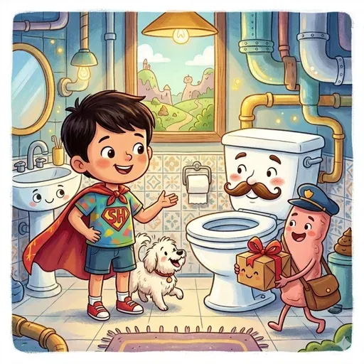 Henrique e o cocô desaparecido