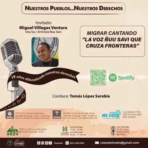MIGRAR CANTANDO LA VOZ ÑUU SAVI QUE CRUZA FRONTERAS