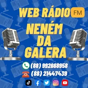 WEB RÁDIO FM NENÉM DA GALERA