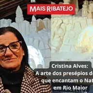 Cristina Alves: A mulher que esculpe o Natal nas Salinas de Rio Maior