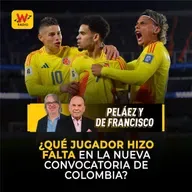 ¿Qué jugador hizo falta en la nueva convocatoria de Colombia?