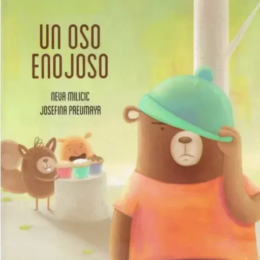 Un oso enojoso.