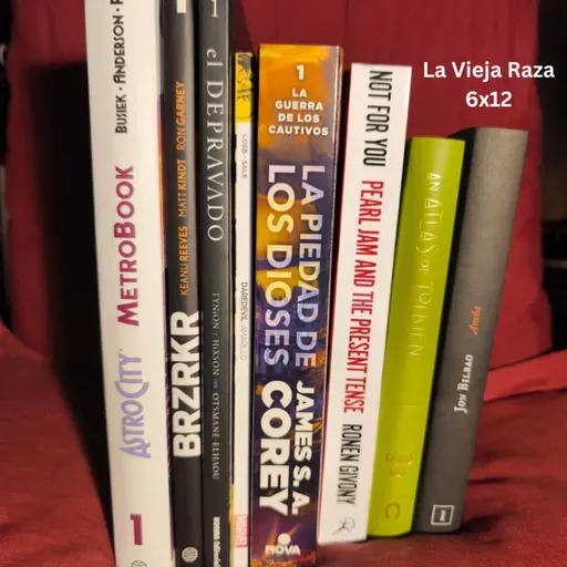La Vieja Raza 6x12 Book haul libros y cómics Marzo