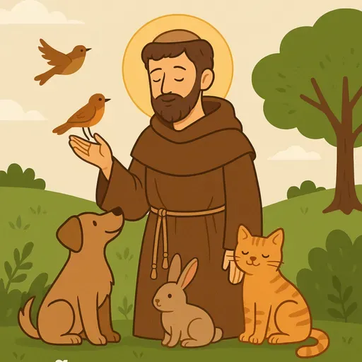 ☔🐾 Sábado chuvoso, Dia de São Francisco de Assis 🐾☔