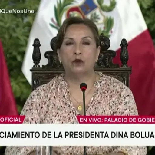 01-19-2023 - MENSAJE A LA NACIÓN de presidenta Dina Boluarte