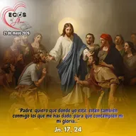 Jueves, 21 de mayo 2026 || Juan 17, 20-26