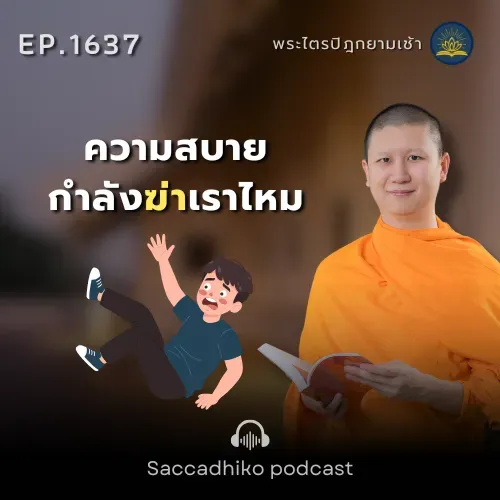 MT1637 ความสบายกำลังฆ่าเราไหม | พระไตรปิฎกยามเช้า EP.1637 18/09/68