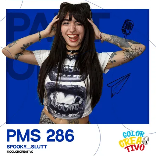 PANTONE PMS 286 - SPOOKY SLUTT