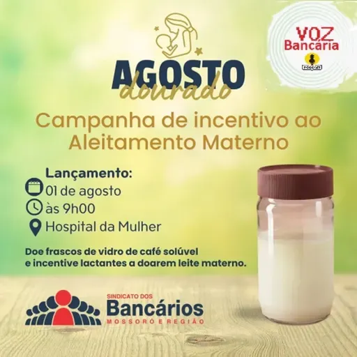 PROGRAMAÇÃO DE AGOSTO - DIA 01