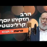 הרב חזקיהו יוסף קרלינשטיין • פרשת כי תבוא תשפ''ה | עלונימייל