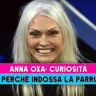 Anna Oxa, Curiosità: Ecco Perchè Indossa La Parrucca!
