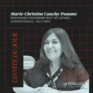 #33 - L’IA est entraînée mais n’est pas entraînante ! Marie-Christine Cauchy-Psaume Responsable programme chez FACO Paris.