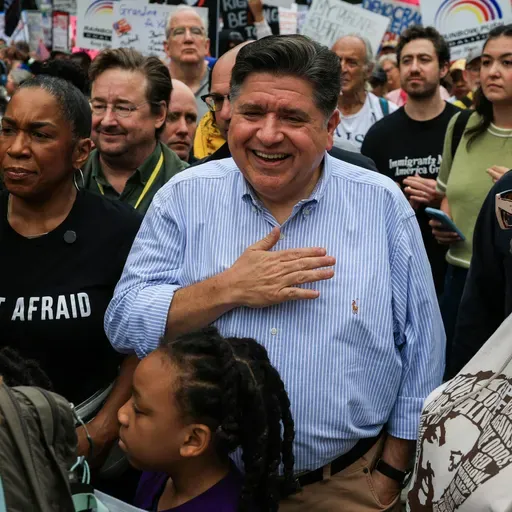 The billionaire governor taking on Trump