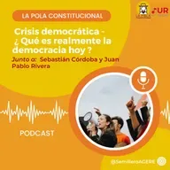 Crisis democrática  - ¿Qué es realmente la democracia hoy ?