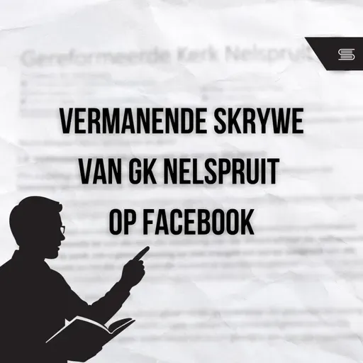 Skrywe aan lidmaat van GK Nelspruit op FB