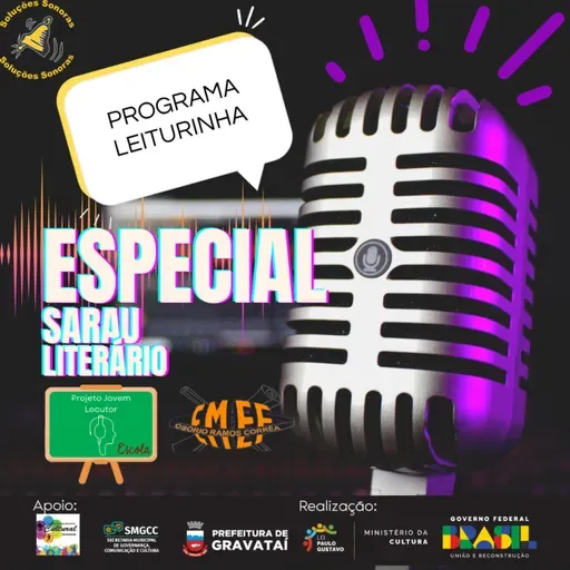 Programa Leiturinha Especial Sarau Litarário
