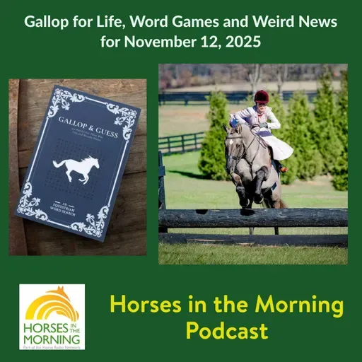 Gallop for Life, Word Games and Weird News for November 12, 2025