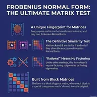 Frobenius Normal Form: The Unique Fingerprint of Matrix Similarity