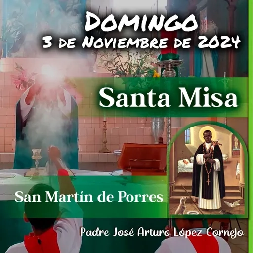 Listen to MISA DE HOY domingo 3 de Noviembre 2024 Padre Arturo