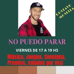 "NO PUEDO PARAR" VIERNES DE 17 A 19 HS 