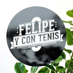 Felipe y con Tenis