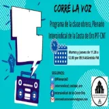 Corre la Voz espacio de la intersindical costa de oro