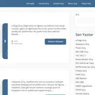 GirişTR: Türkiye'nin En Bilgilendirici Giriş Sayfası!