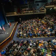 'We have questions': Mass. residents flood congressional Democrats' town halls, calling for action