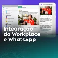 Integração do Workplace e WhatsApp