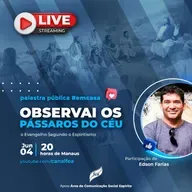 20210604. Observai os pássaros no céu com Edson Farias