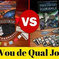 BGG2 Podcast - Race for the Galaxy vs Roll for the Galaxy - Vou de Qual Jogo