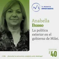 ⁠#Política⁠Exterior | Entrevista a Anabela Busso