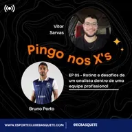 Pingos nos X's #05 - Rotina e desafios de um analista dentro de uma equipe profissional ft. Bruno Porto