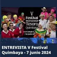 Cap. 10. V Festival Tesoro Quimbaya - Entrevista a los grupos invitados