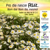 Pro dia nascer Feliz... Bom dia! Bom dia, mesmo! #336