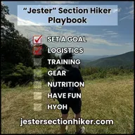 "Jester" Section Hiker Playbook: Step 2 - Logistics