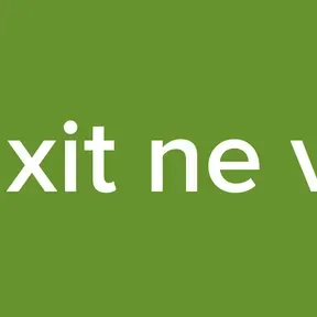 É o xit ne vida